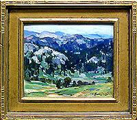Landscape Sketch-Wind River