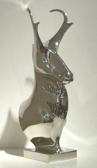 Pronghorn Bust