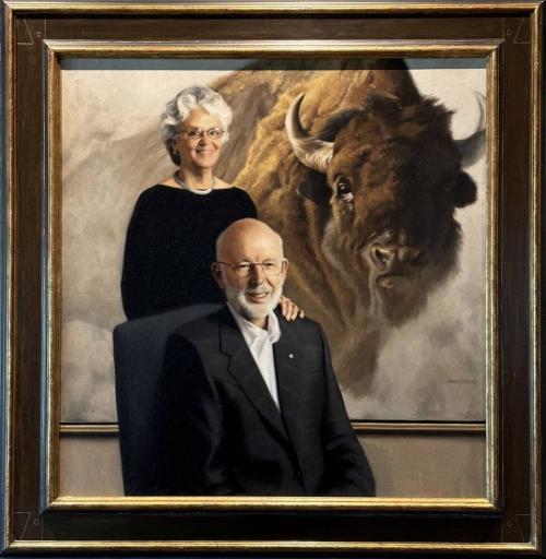 Portrait of Bill and Joffa Kerr