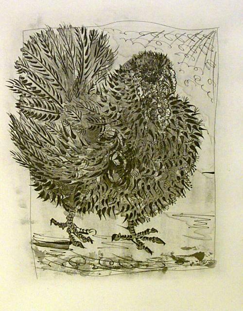 Le Dindon or The Turkey Cock