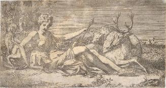 Diana Resting, after Primaticcio