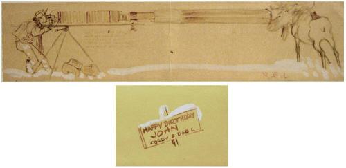Sketch- For John Clymer's b-day