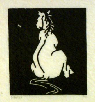 Sitting Horse with Fly