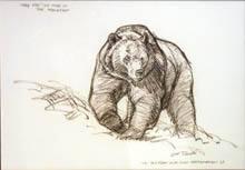 Study for Old Man of the Mountain