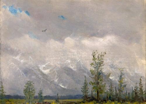 From Moose Lodge, Jackson Hole, WY.