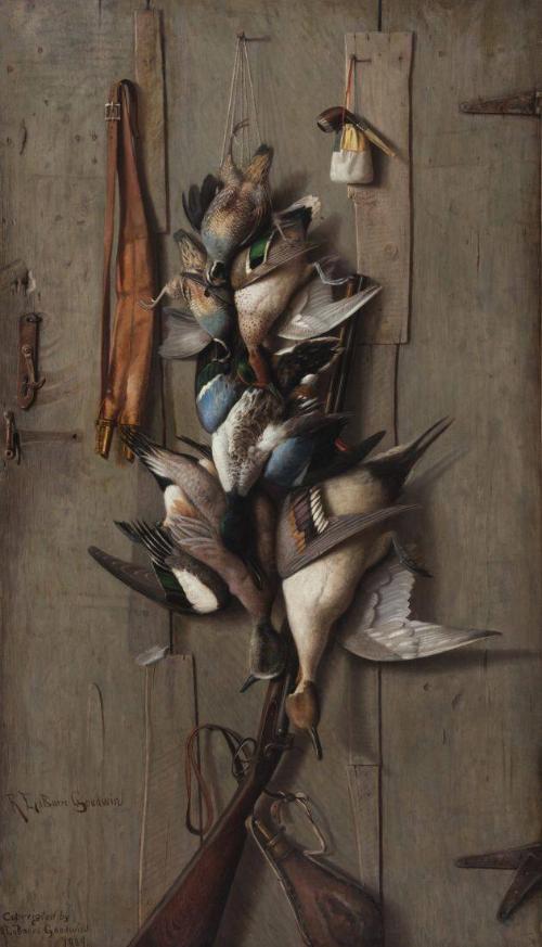 Still Life with Game and Hunting Paraphernalia