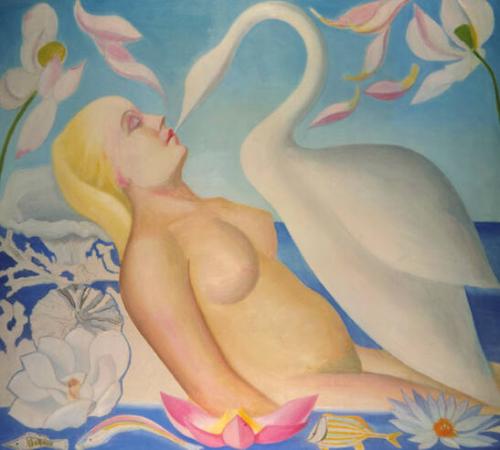 Leda and the Swan (The Myth of Leda)