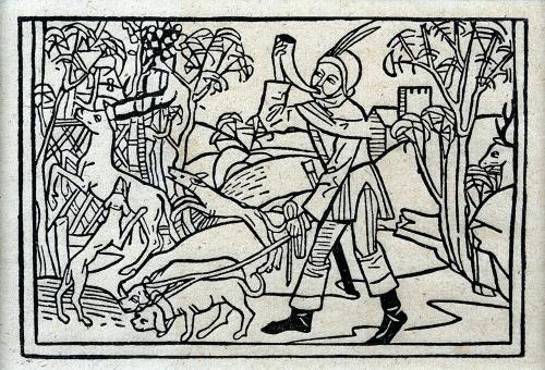 A Stag Hunt with Hounds