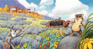 Cover Art for Jackson Hole's Carl Discovers Wildlife Art