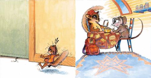 Original Illustration for Carl and the Mysterious Nibbler