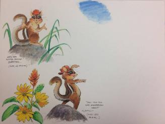 Color Study for Carl Books