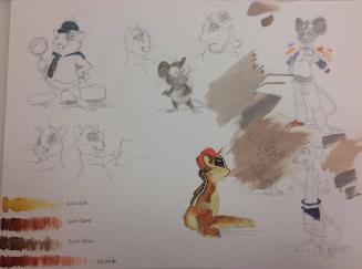 Color Study for Carl Books