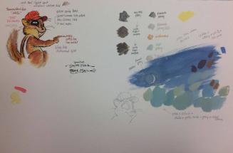 Color Study for Carl Books