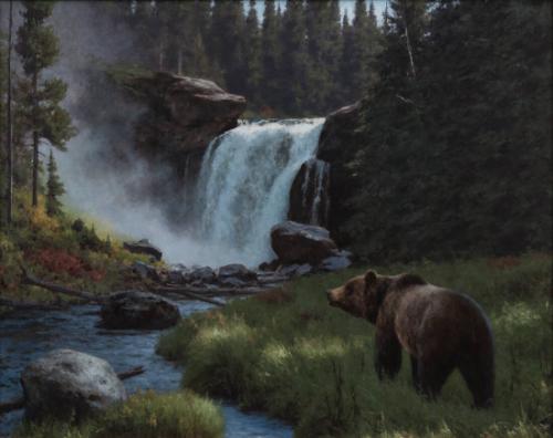 Moose Falls, Yellowstone National Park