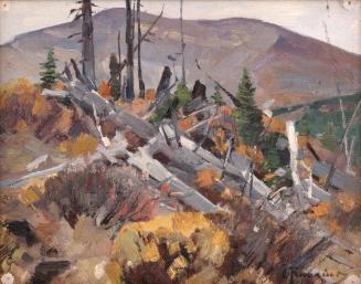 Landscape Sketch, On Storm Swept Heights