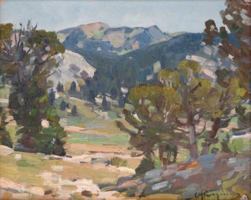 Landscape Sketch, Wyoming
