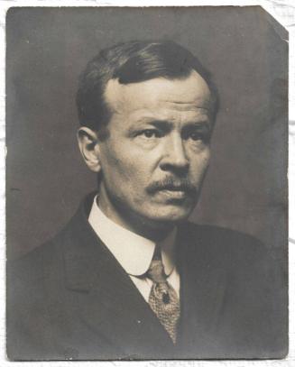 B&W photo of Rungius