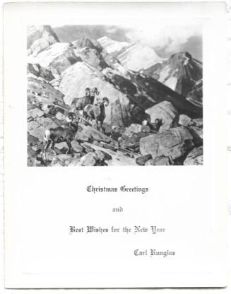 Christmas Card - Rocky Mountain Sheep