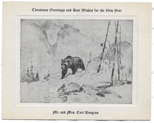 Christmas Card - Lord of the Canyon