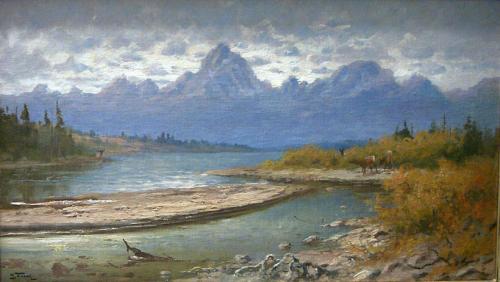 Jackson Lake and the Tetons